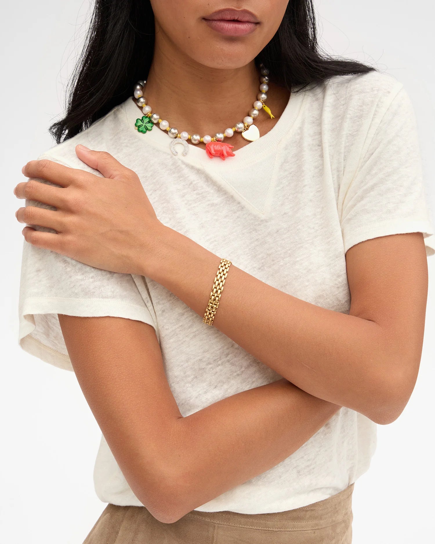 Clare V. - Bonne Chance Necklace