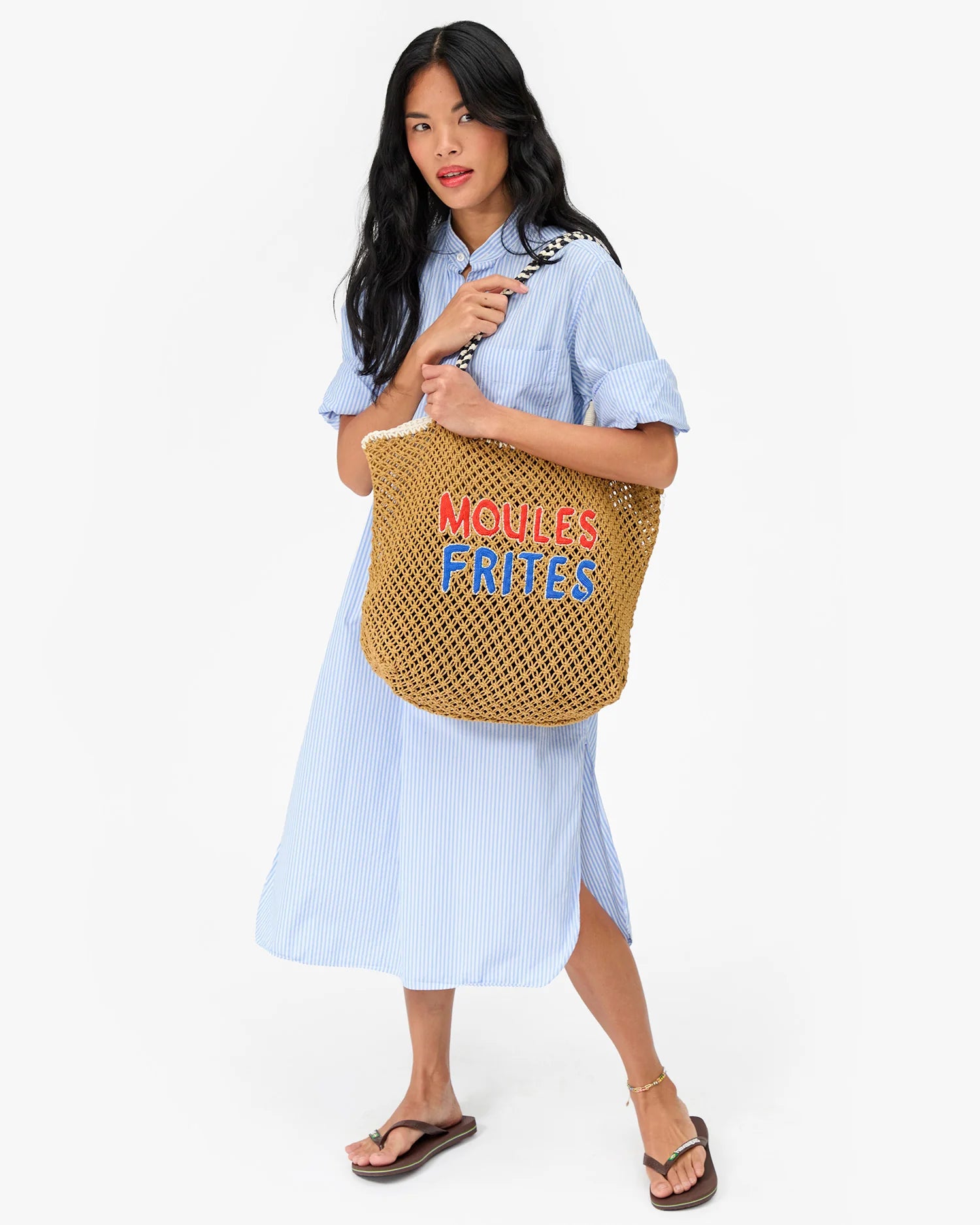 Clare V. - L'Été Tote in Moules Frites