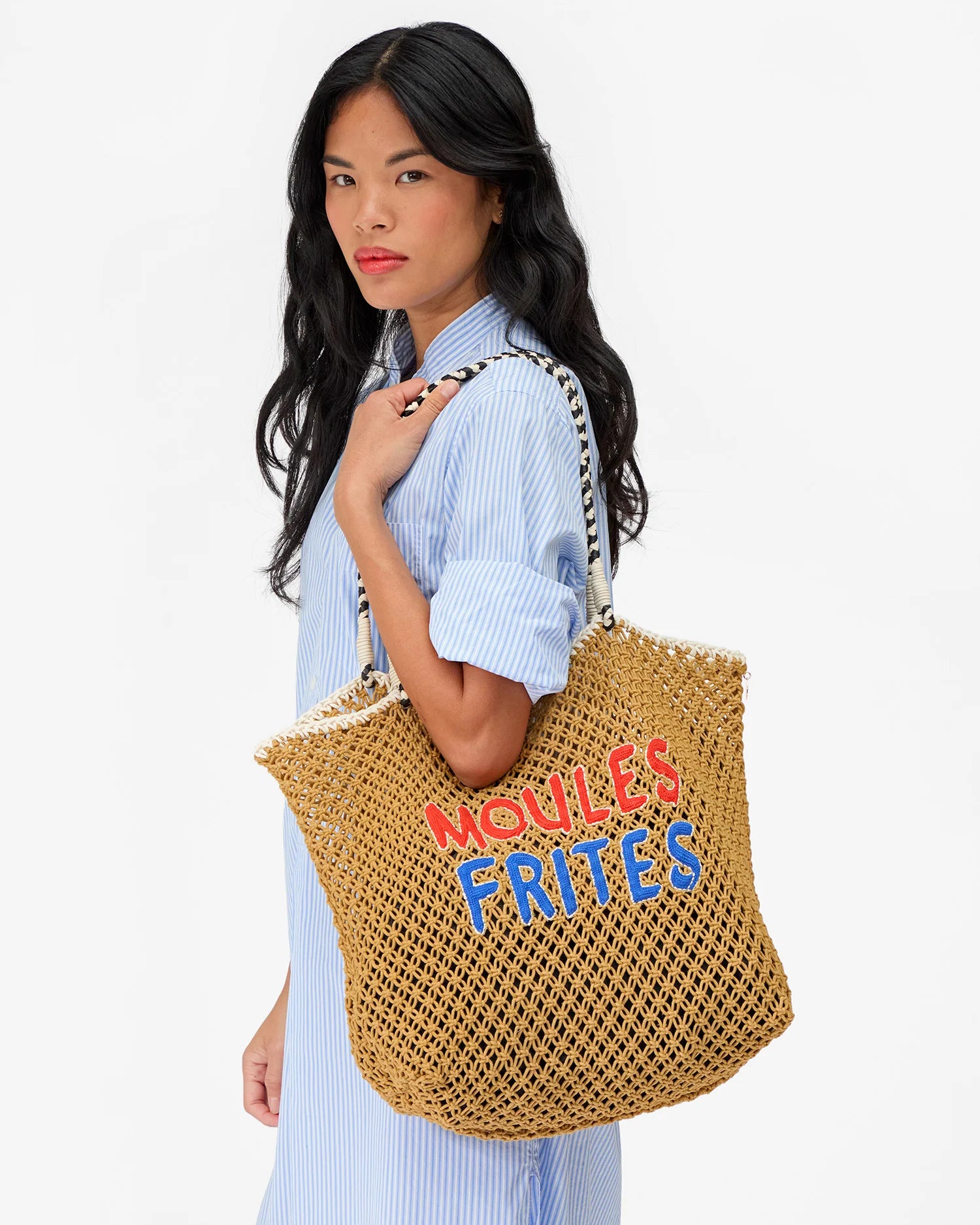 Clare V. - L'Été Tote in Moules Frites