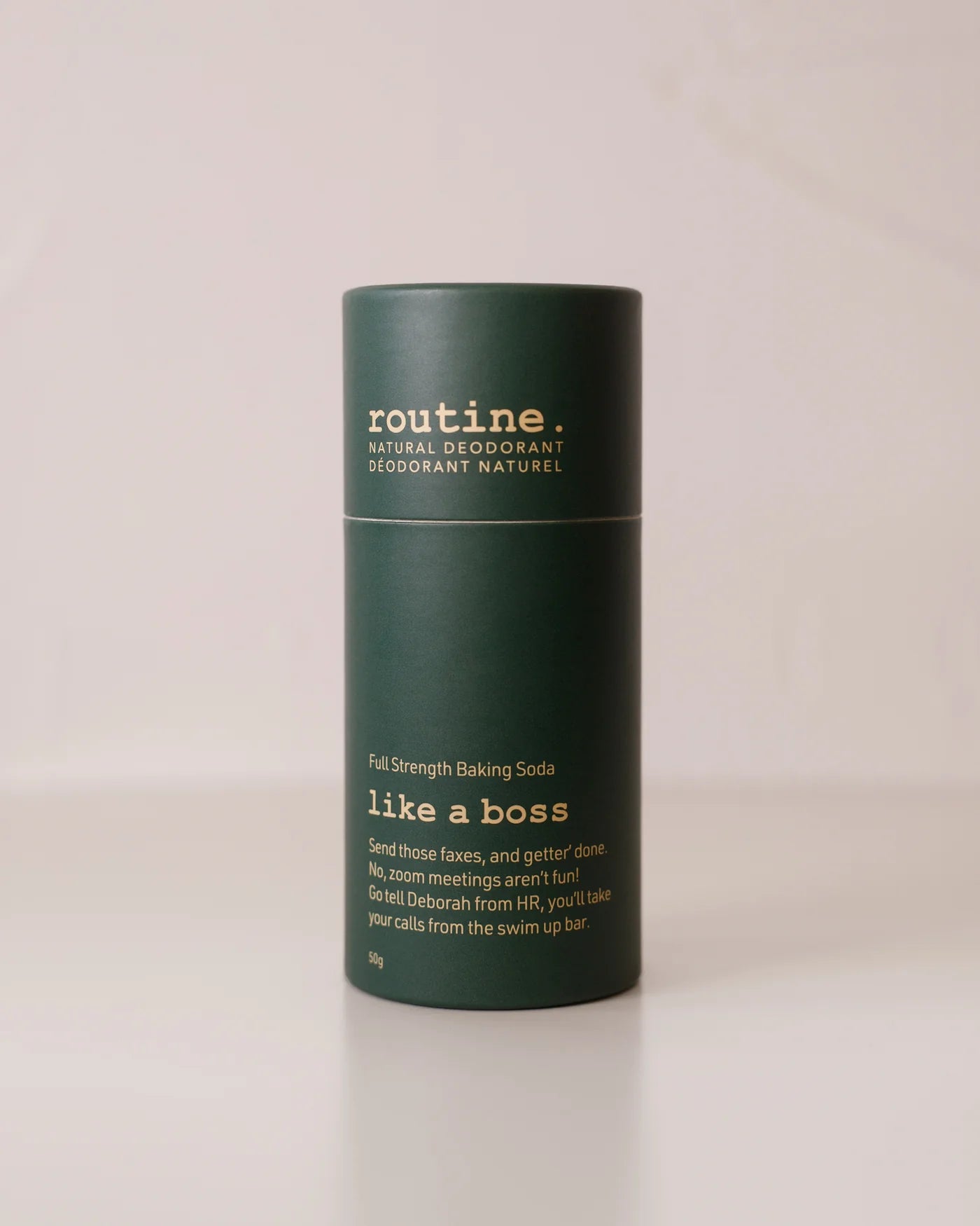 Routine. - Like A Boss Full Strength Baking Soda Deodorant Stick