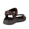 Woden - Line Sandal in Chocolate