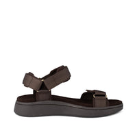 Woden - Line Sandal in Chocolate