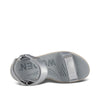 Woden - Line Metallic Sandal in SIlver