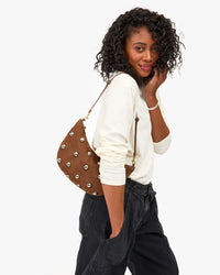 Clare V. - Lune in Choco Bar with Studs