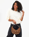 Clare V. - Lune in Choco Bar with Studs