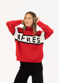 Lyla & Luxe - Benson Mockneck in Red