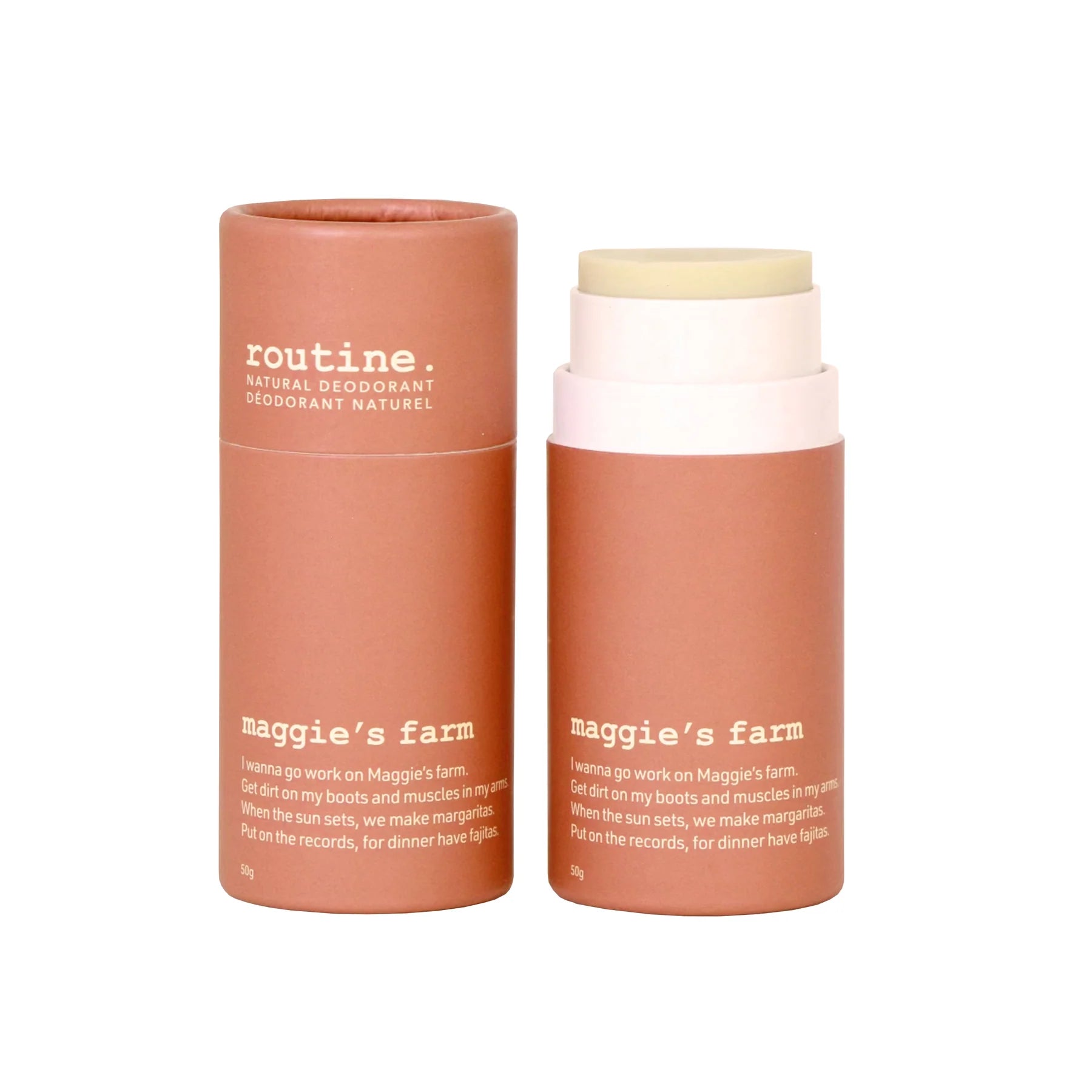 Routine. - Maggie's Farm Deodorant Stick