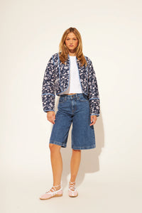 John + Jenn - Marion Jacket in Iris Vines