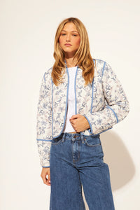 John + Jenn - Marion Jacket in Iris Vines