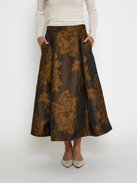 Minus - Andie Midi Skirt in Tiramisu