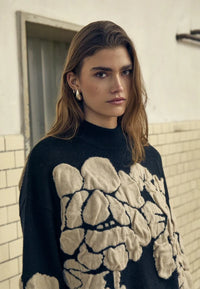 Minus - Isobel Knit Pullover in Black