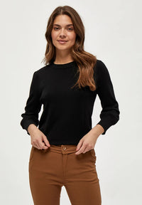 Minus - Mersin Knit Tee in Black
