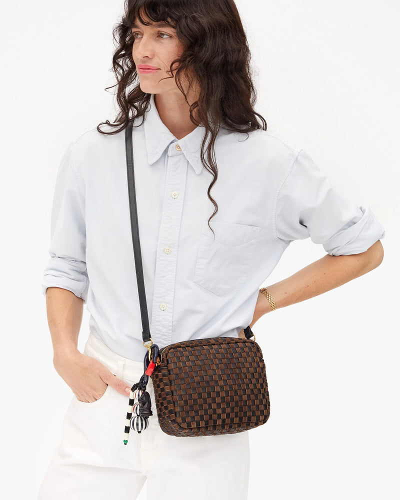 Clare V. - Beaded Stripe Fob