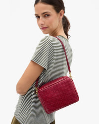 Clare V. - Shoulder Strap in Garnet