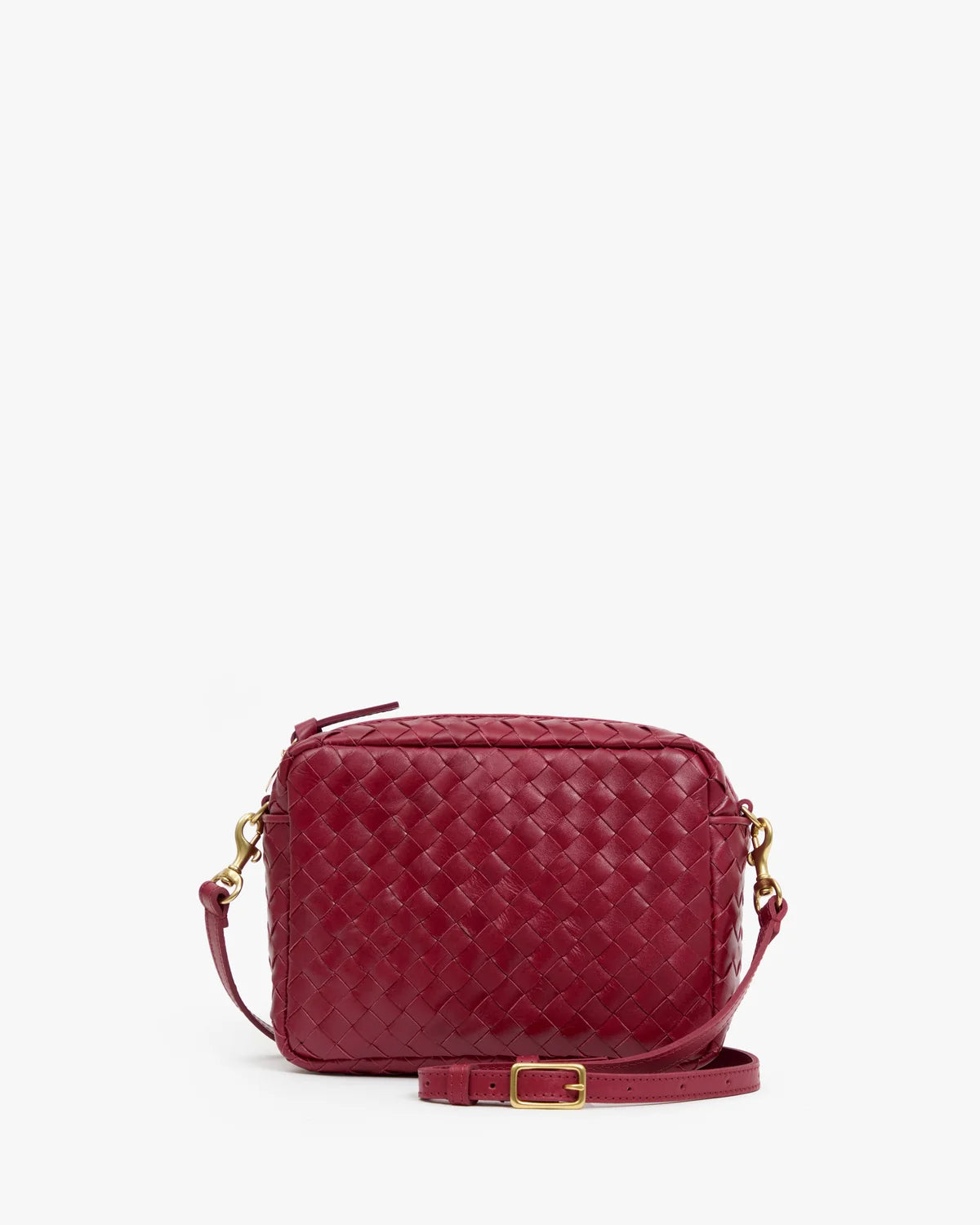 Clare V. - Midi Sac with Pocket in Garnet