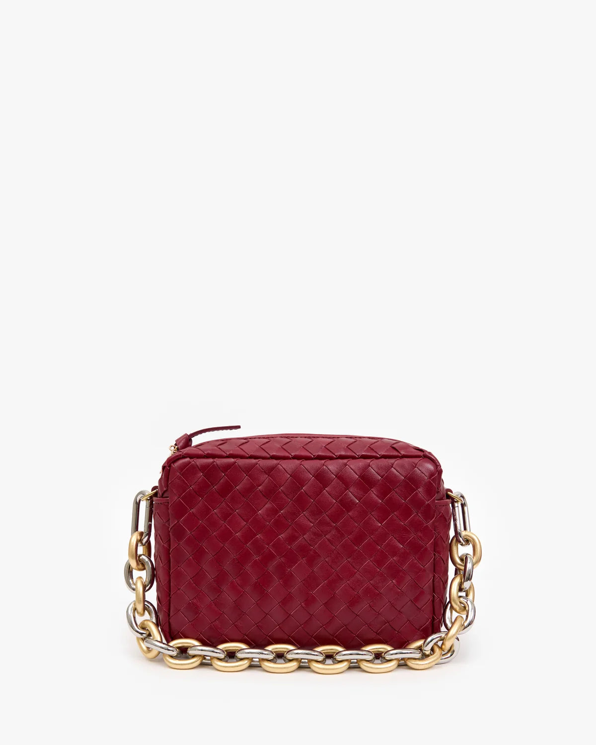Clare V. - Midi Sac with Pocket in Garnet