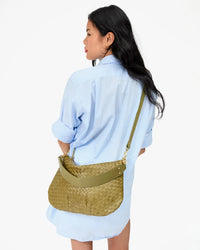 Clare V - Moyen Messenger - Olive