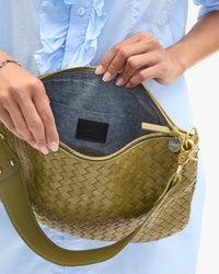 Clare V - Moyen Messenger - Olive
