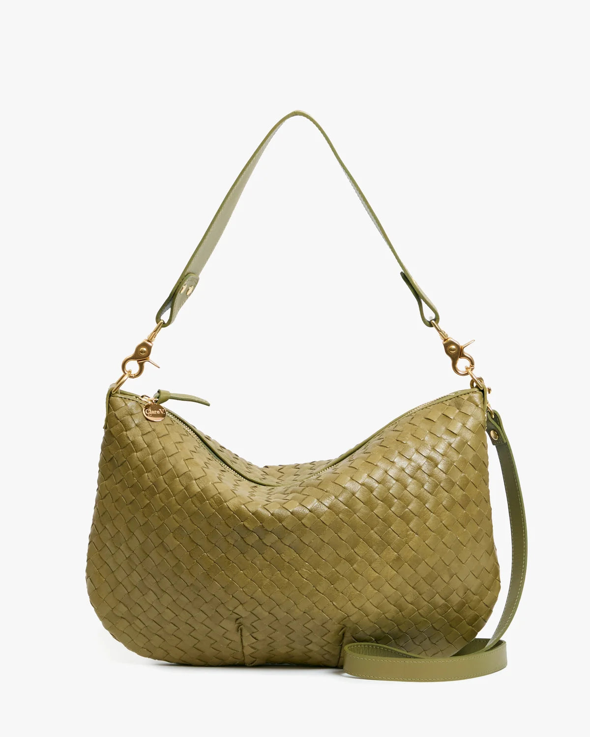 Clare V - Moyen Messenger - Olive