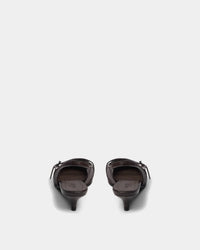 Sofie Schnoor - NANNYSW Fur Slingback in Dark Brown