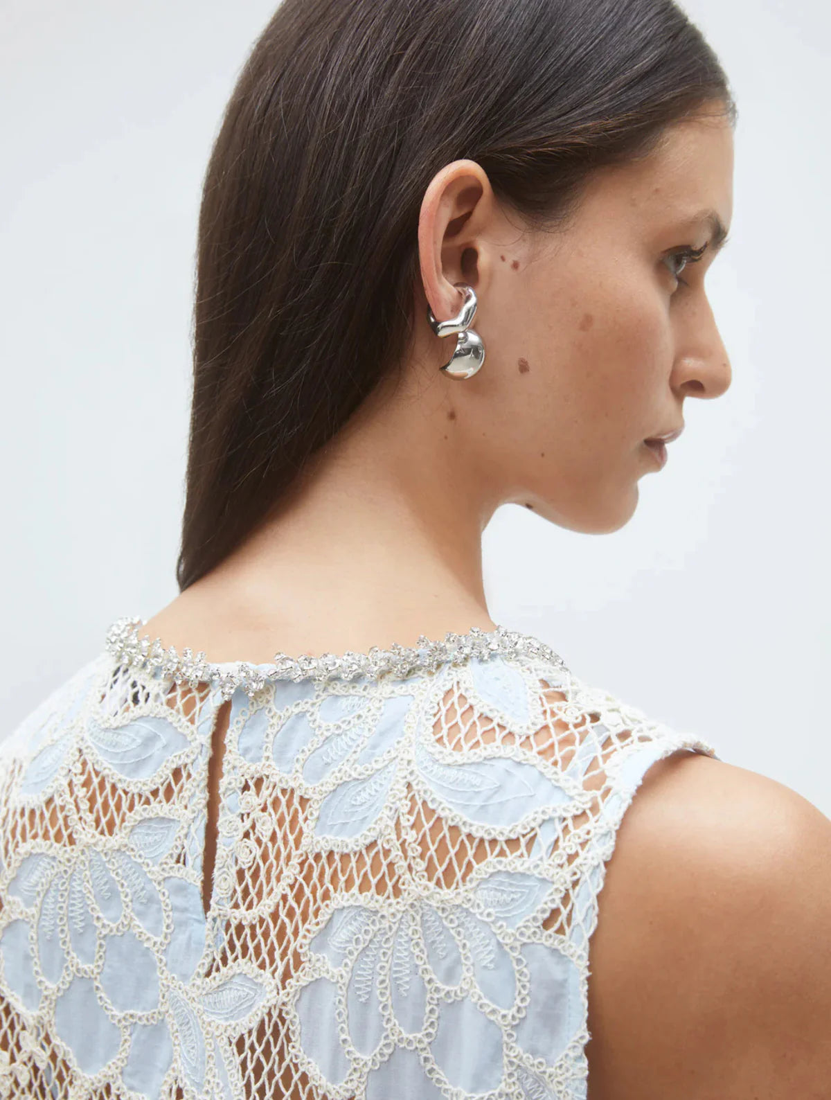 Suncoo - Cerise Dress in Bleu Ciel