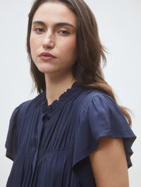Suncoo - Coco Dress in Bleu Nuit
