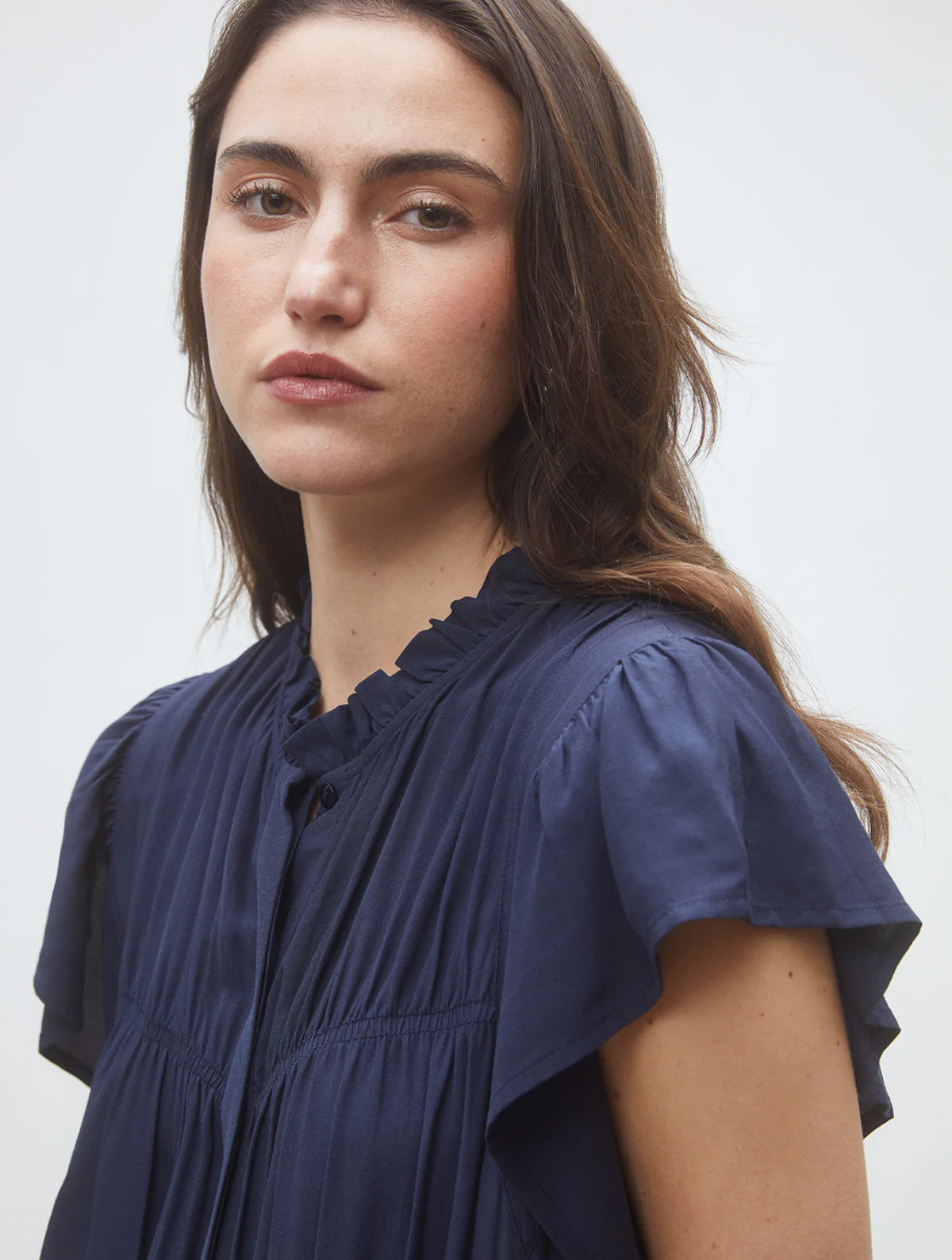Suncoo - Coco Dress in Bleu Nuit
