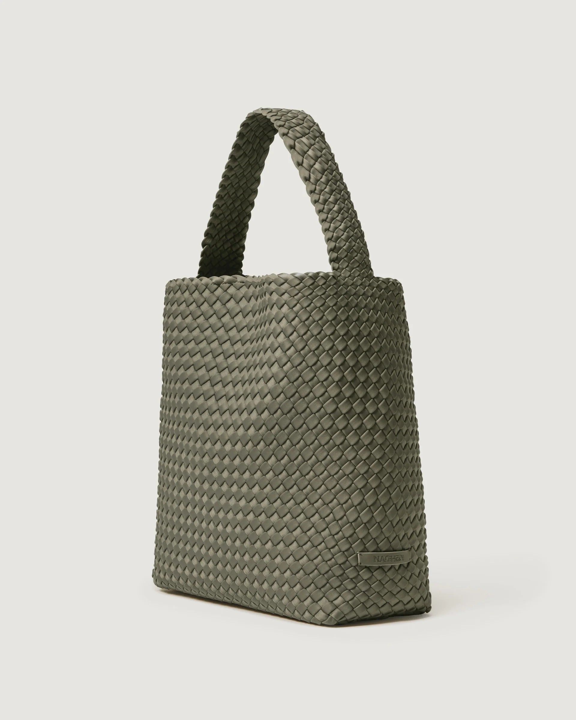 NAGHEDI - Nomad Medium Hobo in Olea