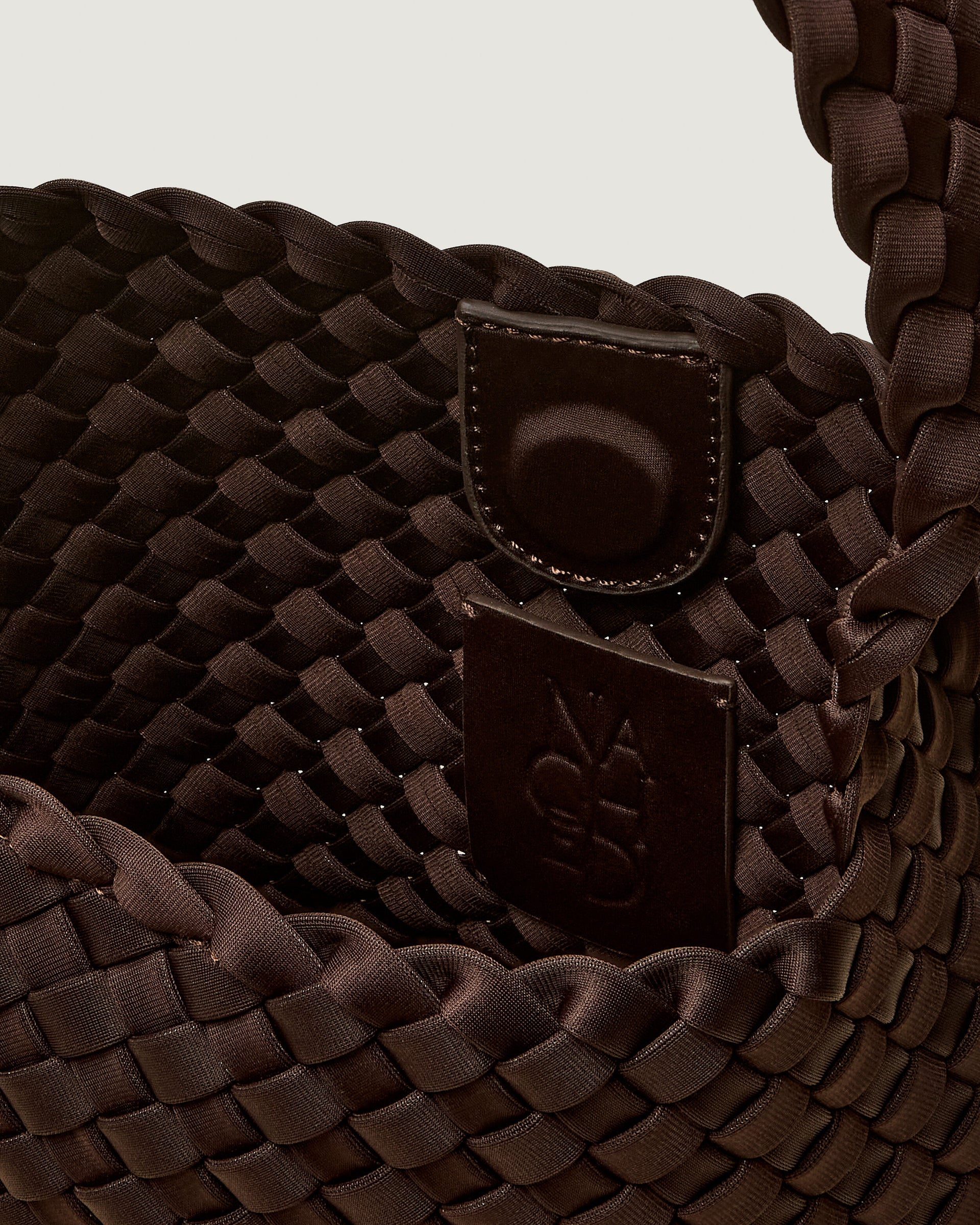 NAGHEDI - Nomad Small Hobo in Chocolate