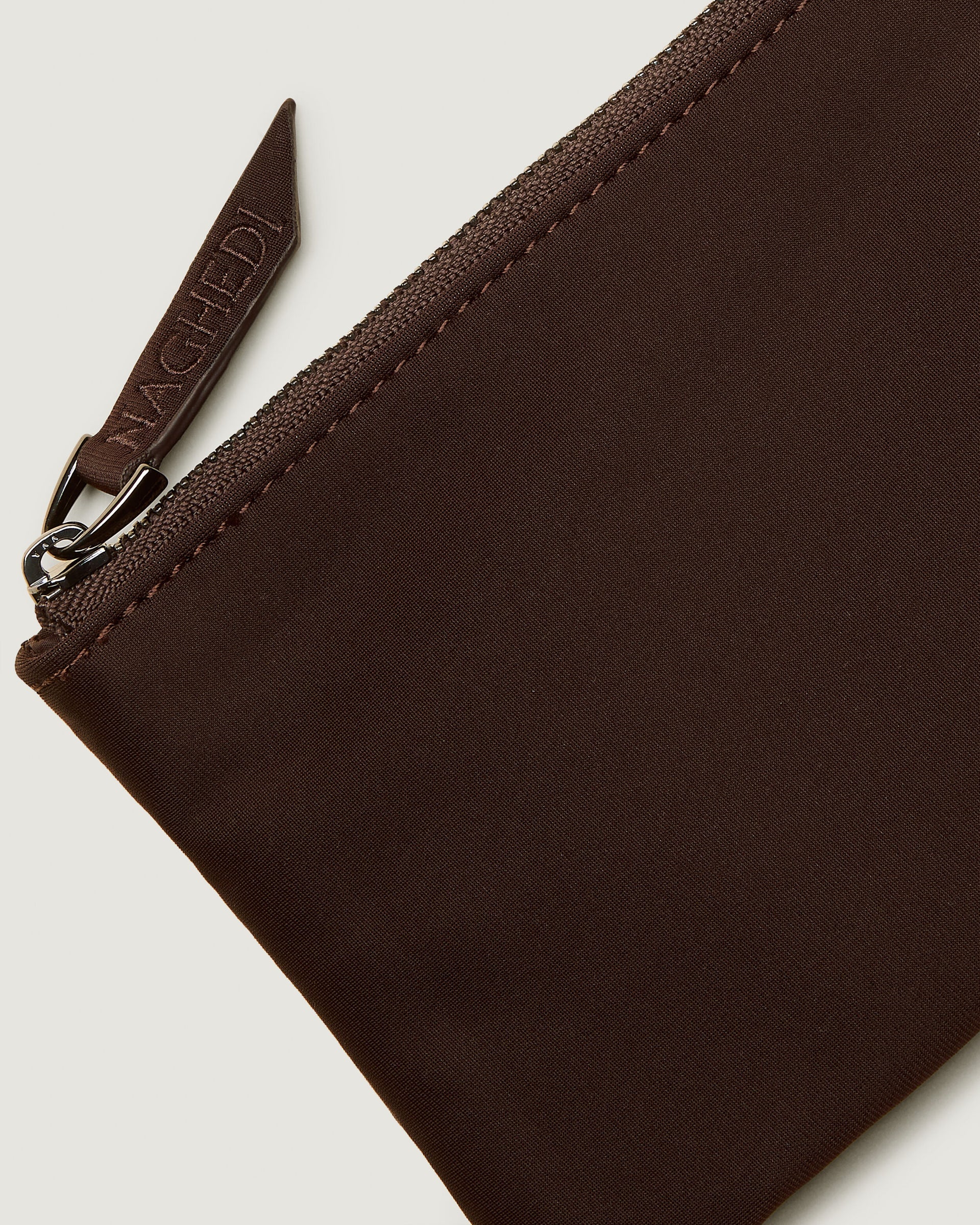 NAGHEDI - Nomad Small Hobo in Chocolate