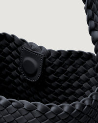 NAGHEDI - Nomad Small Hobo in Onyx