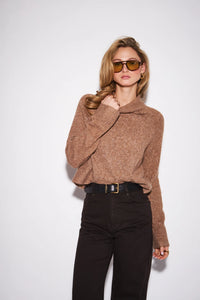 John + Jenn - Oliver Mock Neck Sweater