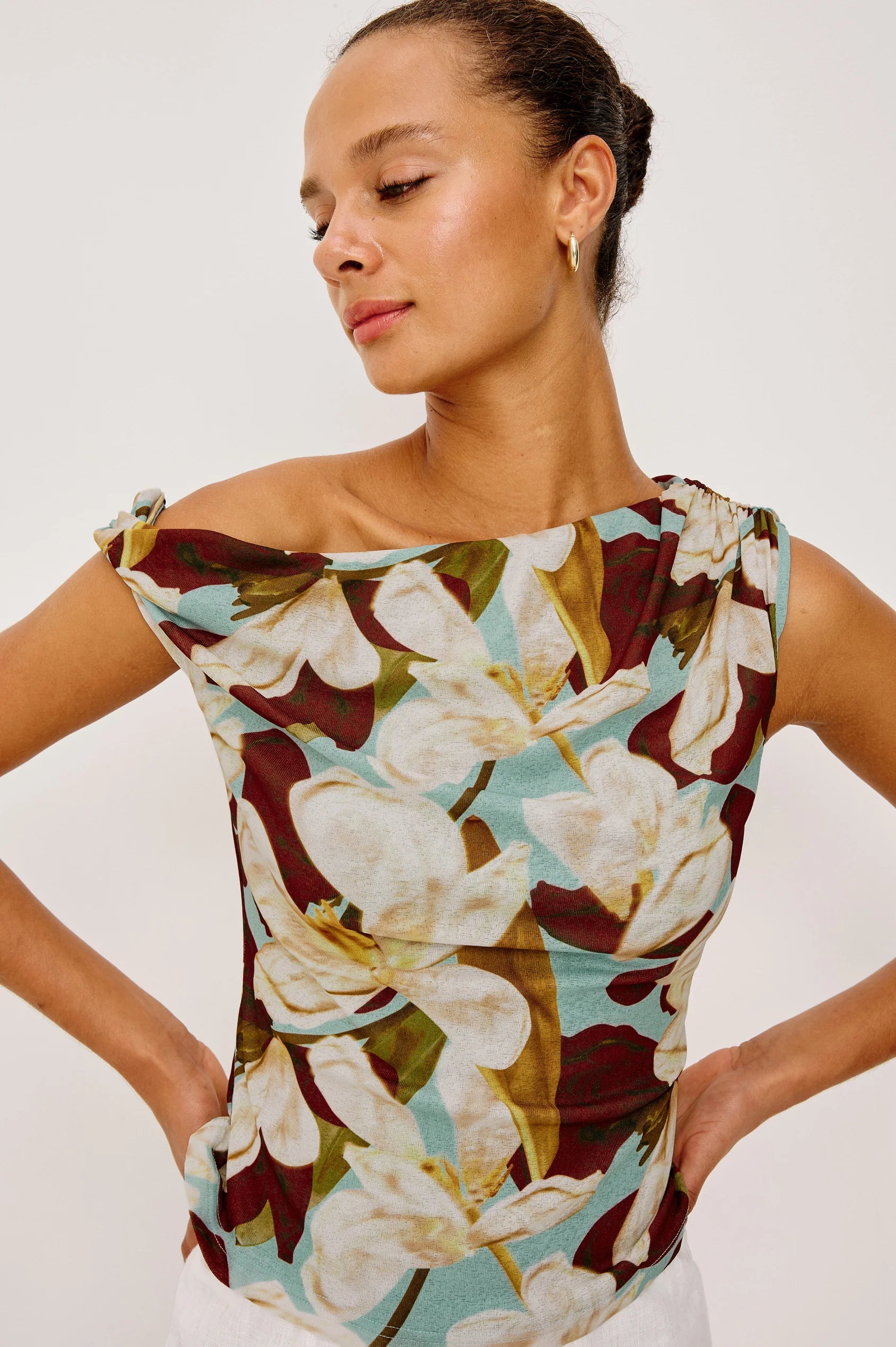 Rails - Orelia Top in Plumeria