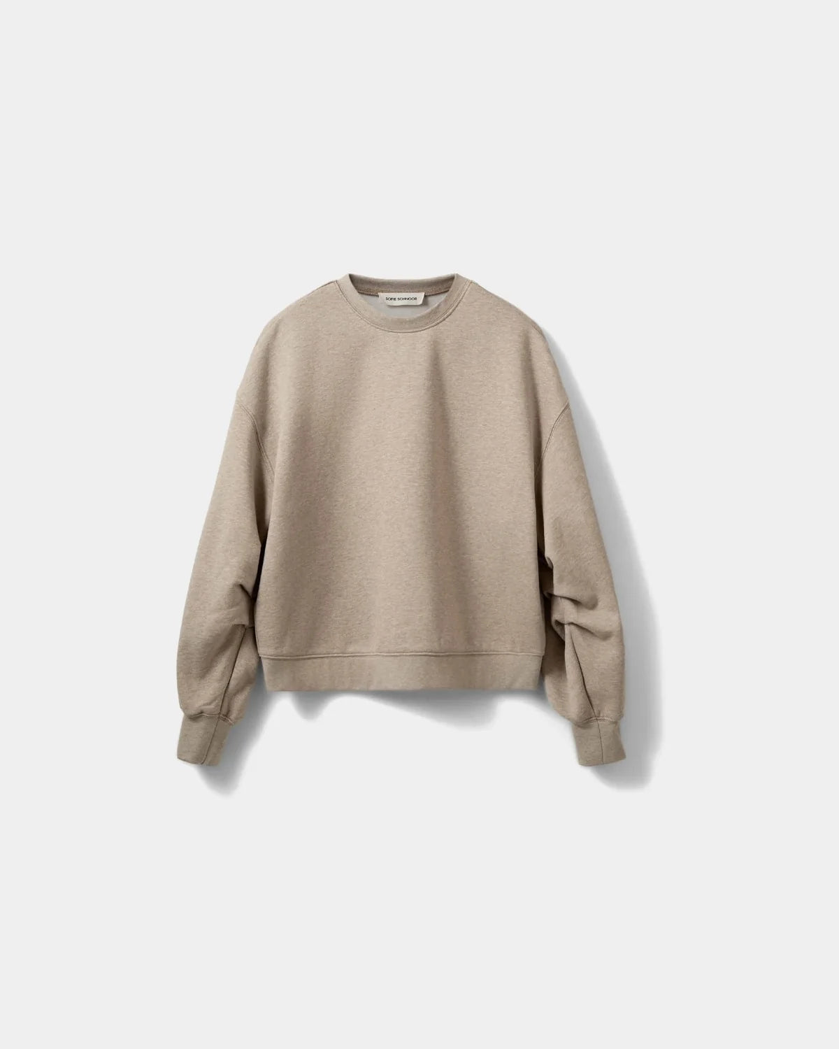 Sofie Schnoor - OTILASW Printed Sweatshirt in Light Brown