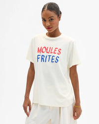 Clare V. - Original Tee Moules Frites in Cream