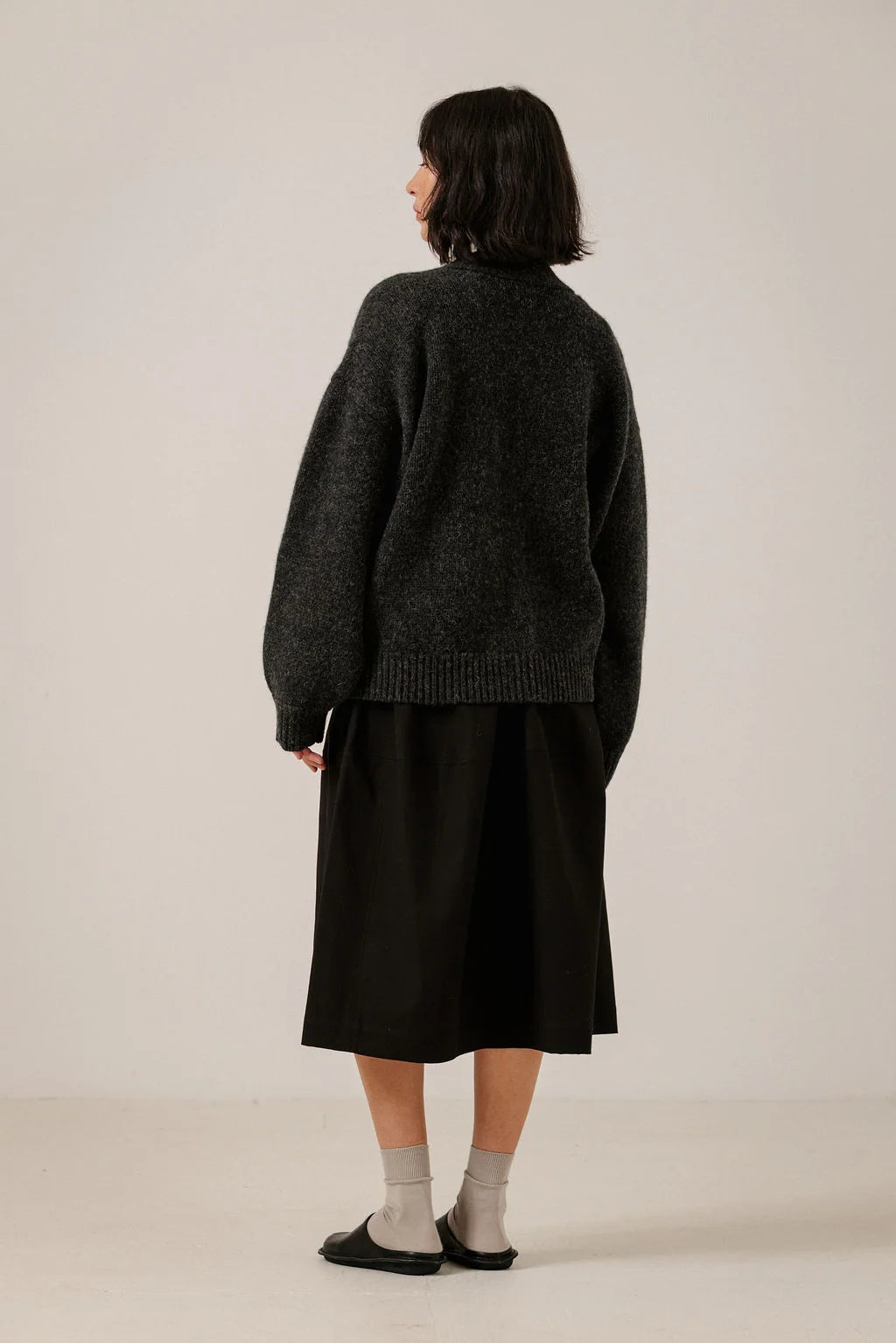 BARE Knitwear - Oversized Alpaca Cardigan