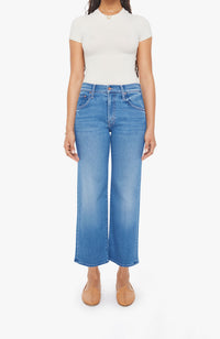 MOTHER - Lil Mid Rise Rambler Zip Ankle in Piece by Piece