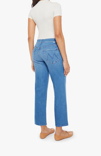 MOTHER - Lil Mid Rise Rambler Zip Ankle in Piece by Piece