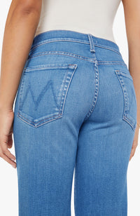 MOTHER - Lil Mid Rise Rambler Zip Ankle in Piece by Piece