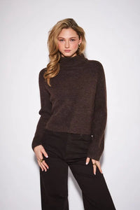 John + Jenn - Oliver Mock Neck Sweater