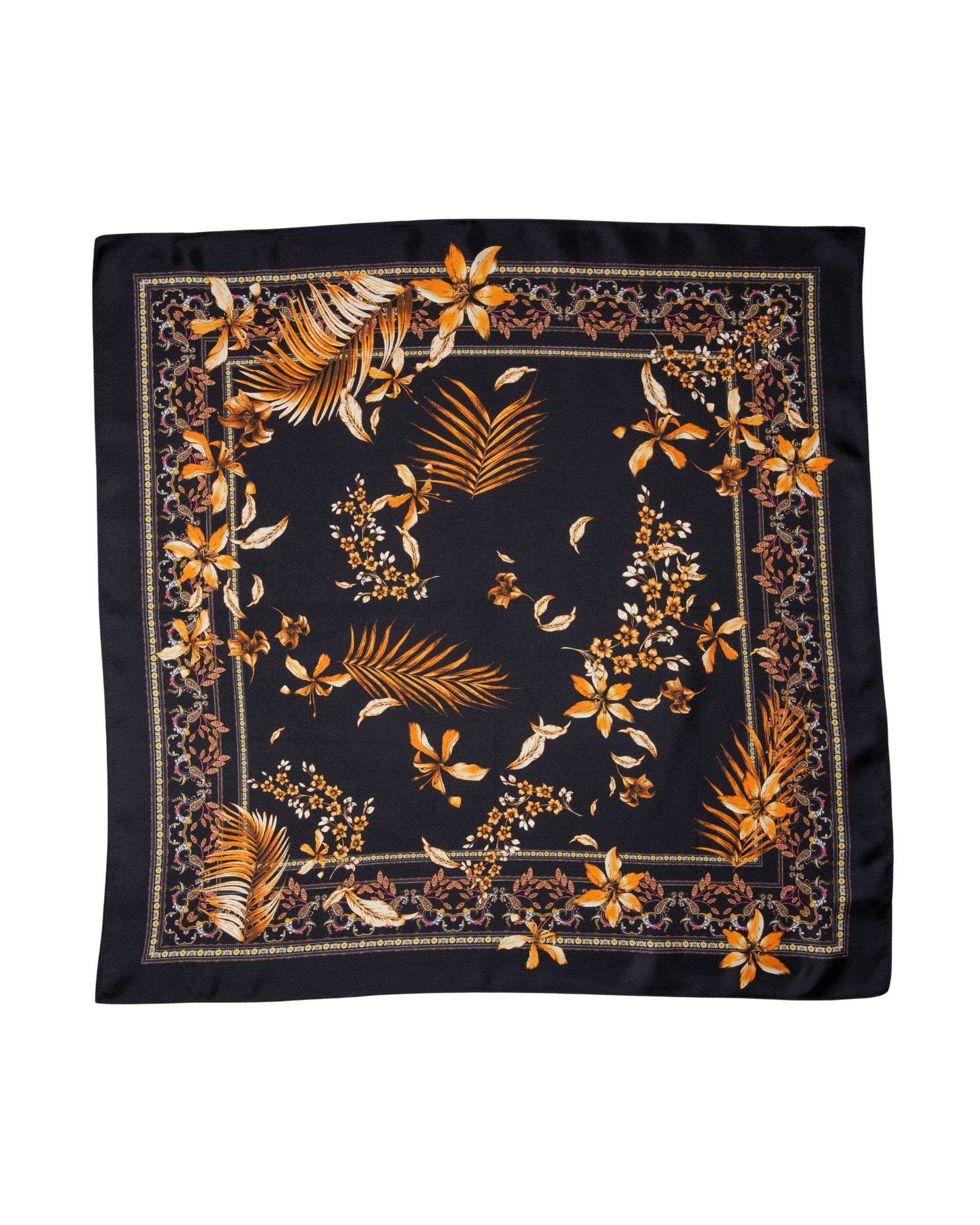 Palm Palm - Silk Scarf - Camille