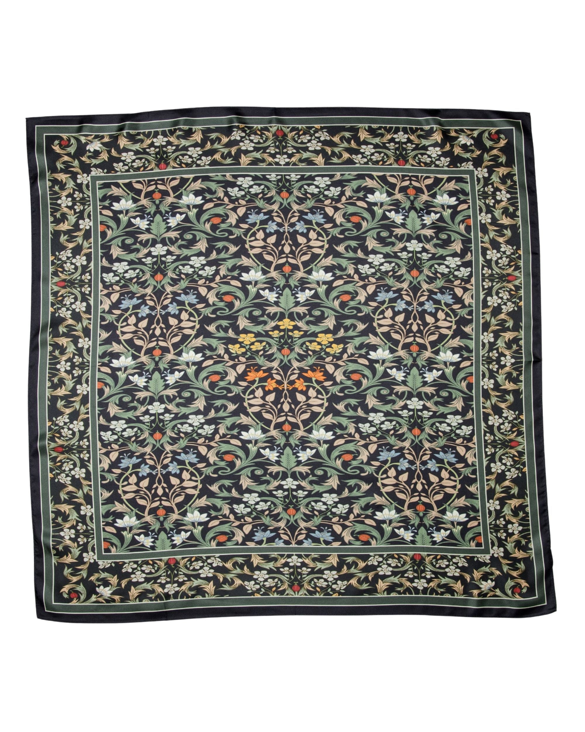 Palm Palm - Large Silk Scarf - Emily