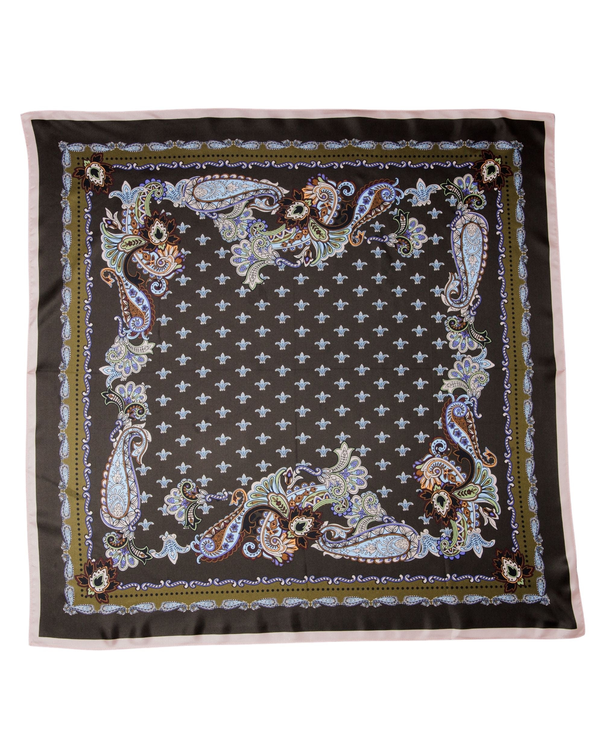 Palm Palm - Silk Scarf - Celia