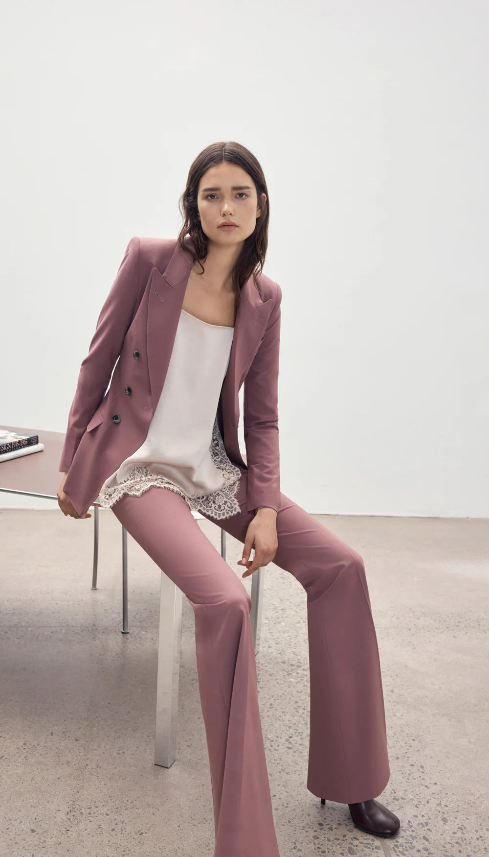 Smythe - Not a DB Blazer in Mauve