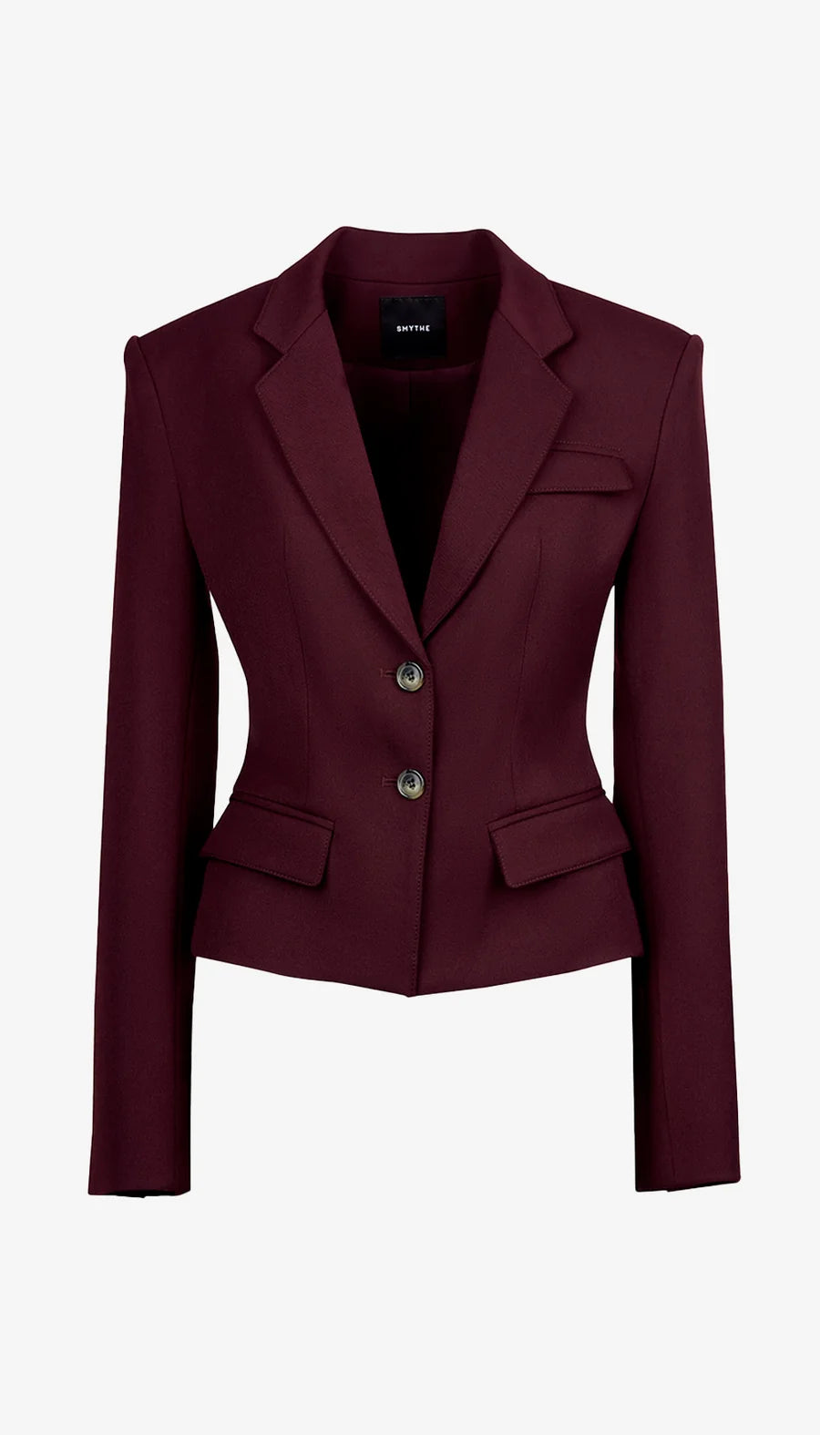 Smythe - Two Button Tilie Blazer in Plum
