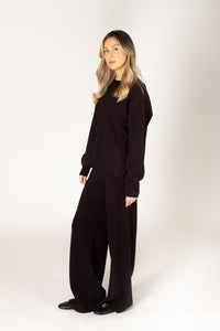 Lyla & Luxe - Pico - Essentials Everyday Pant in Acai