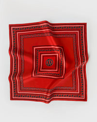 lescarf - Paisley Scarf in Red