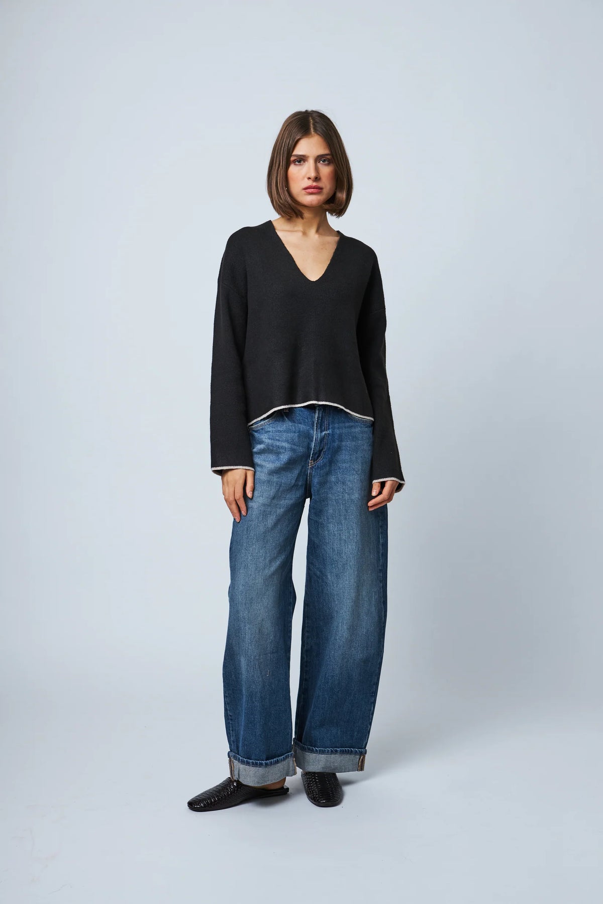 LINE Knitwear - Prunella - Black Walnut
