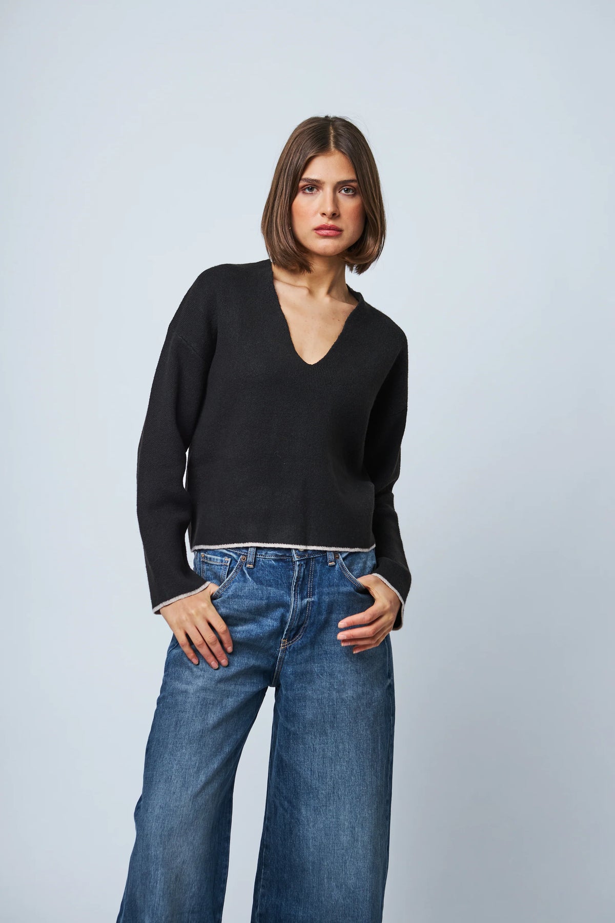 LINE Knitwear - Prunella - Black Walnut