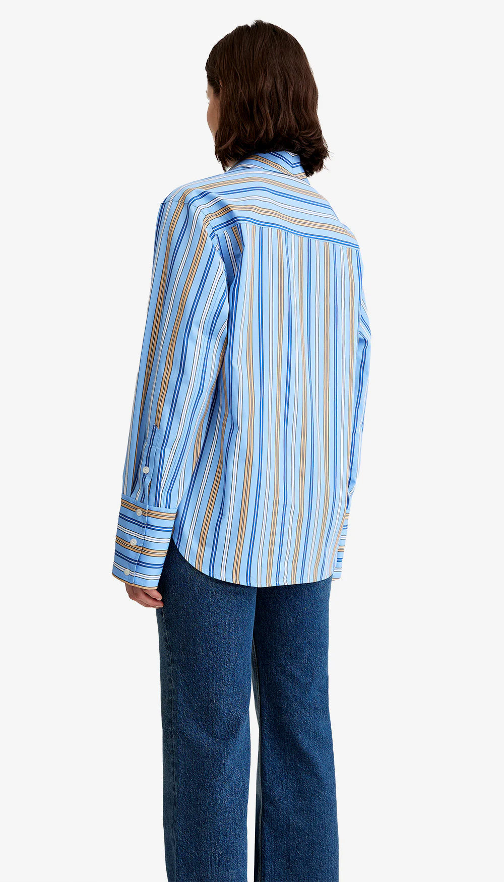 Smythe - Classic Relaxed Shirt in Blue Multi
